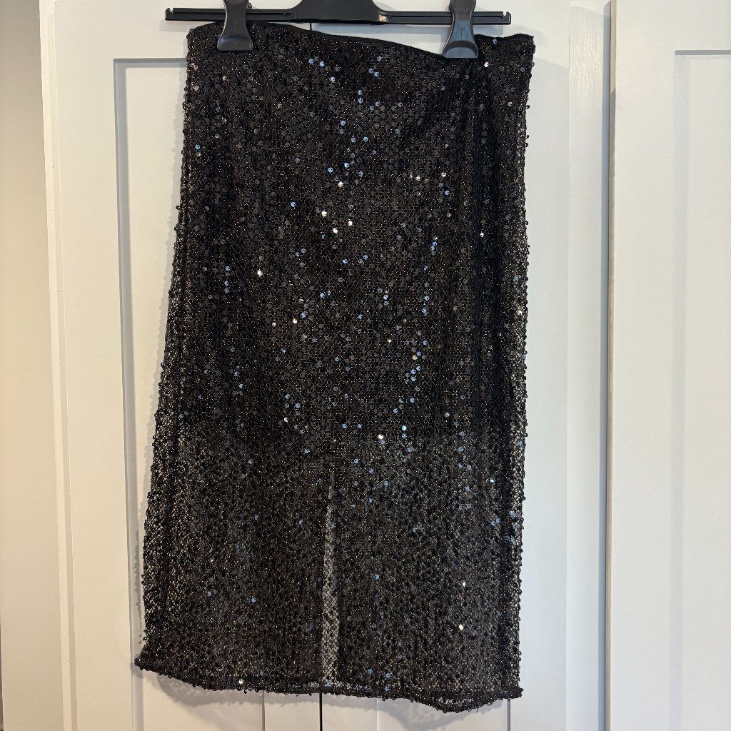 Jcrew Collection Sequin Midi Skirt